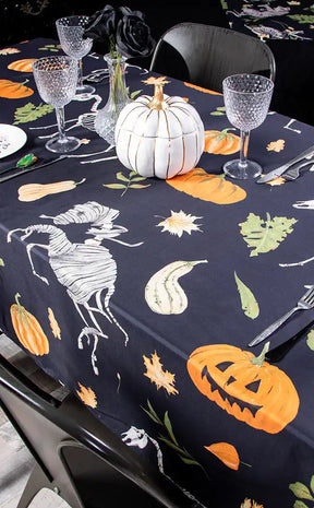 The Harvest and the Horse Tablecloth-The Haunted Mansion-Tragic Beautiful