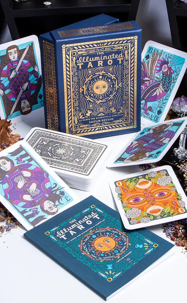 The Illuminated Tarot-Occult Books-Tragic Beautiful