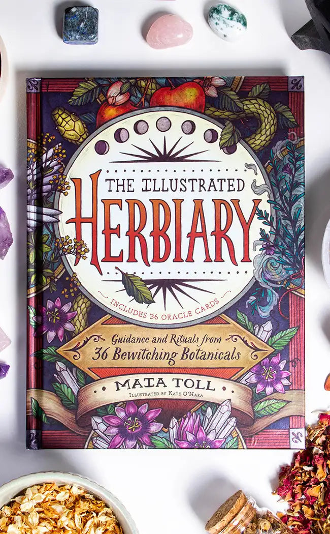 The Illustrated Herbiary: Guidance and Rituals-Occult Books-Tragic Beautiful