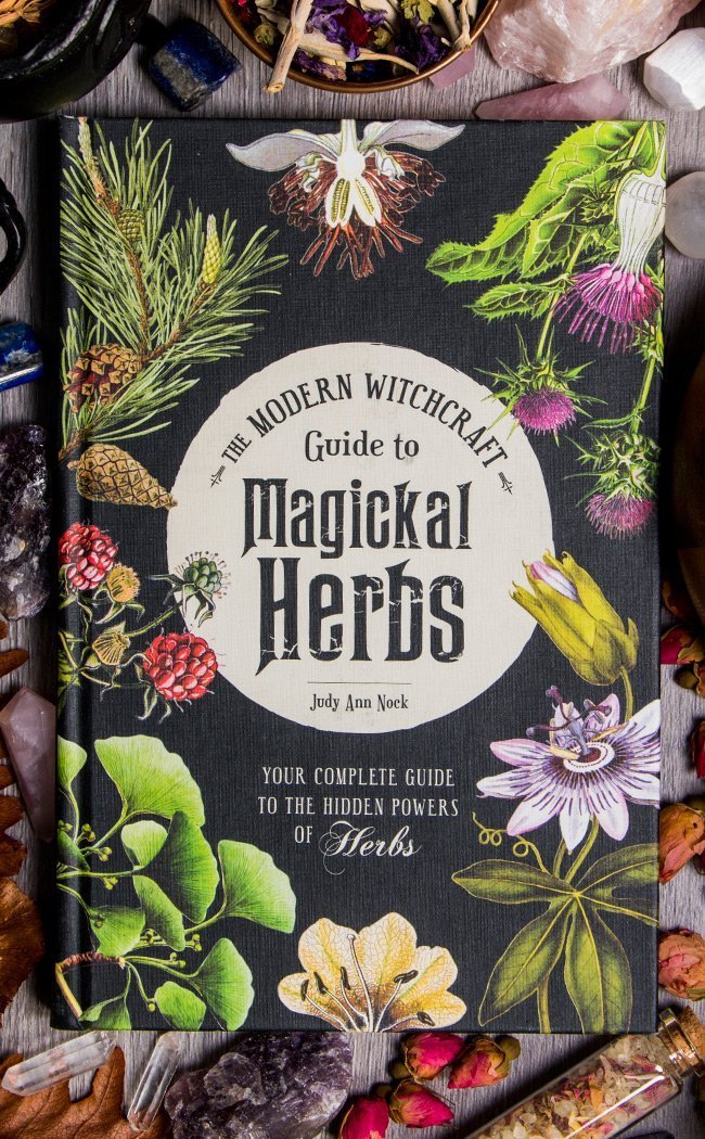 The Modern Witchcraft Guide To Magickal Herbs-Occult Books-Tragic Beautiful