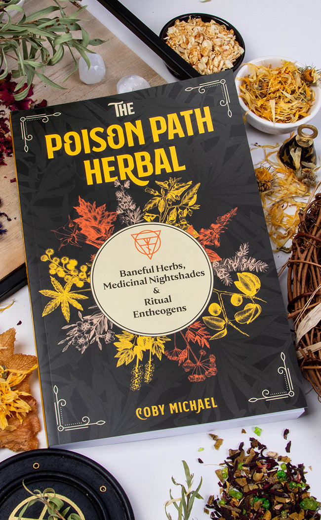 The Poison Path Herbal-Occult Books-Tragic Beautiful