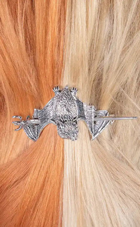 The Protector Bat Hair Clip-Gothic Jewellery-Tragic Beautiful