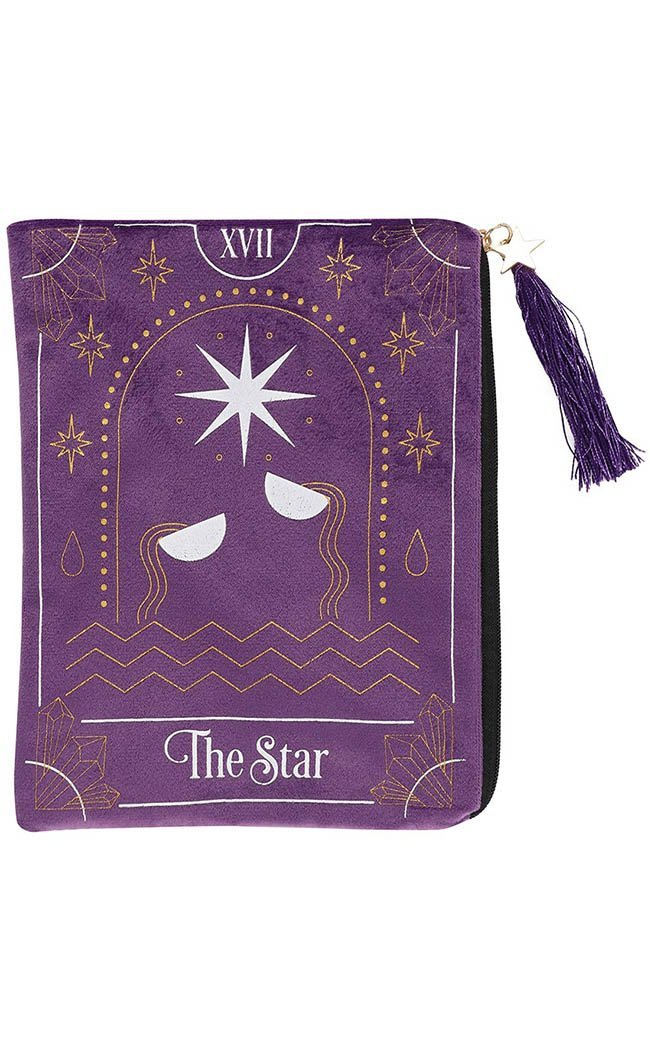 The Star Tarot Card Zippered Bag-Homewares-Tragic Beautiful