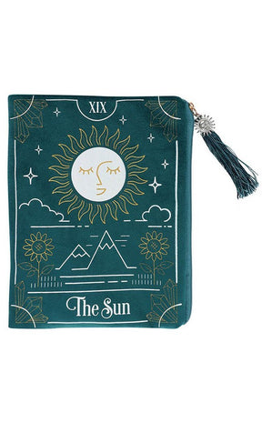 The Sun Tarot Card Zippered Bag-Homewares-Tragic Beautiful