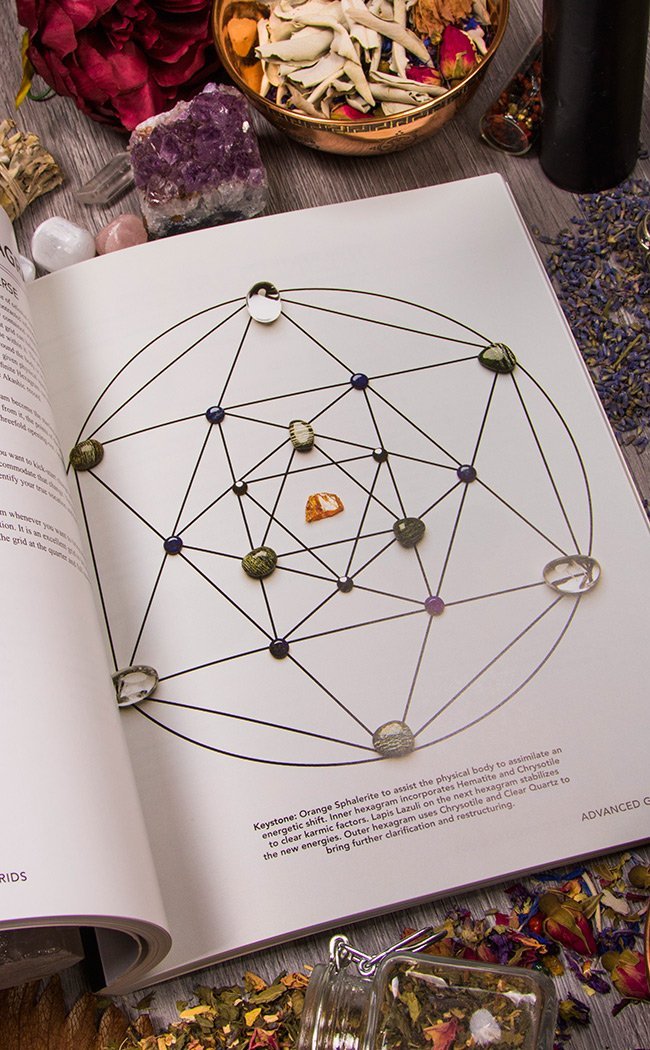 The Ultimate Guide to Crystal Grids-Occult Books-Tragic Beautiful