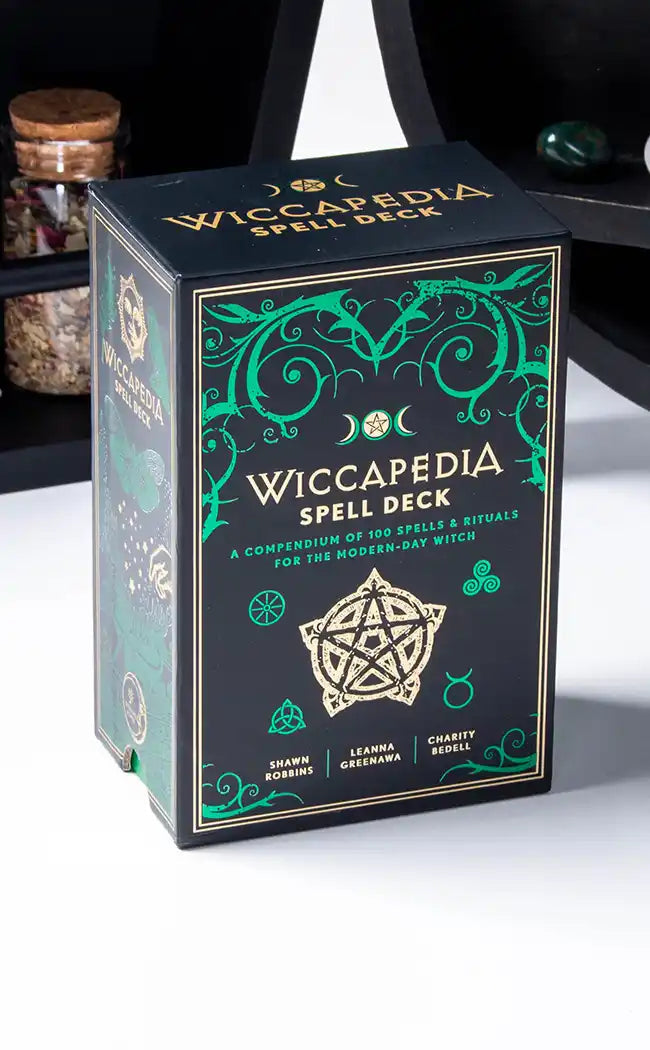 The Wiccapedia Spell Deck-Occult Books-Tragic Beautiful