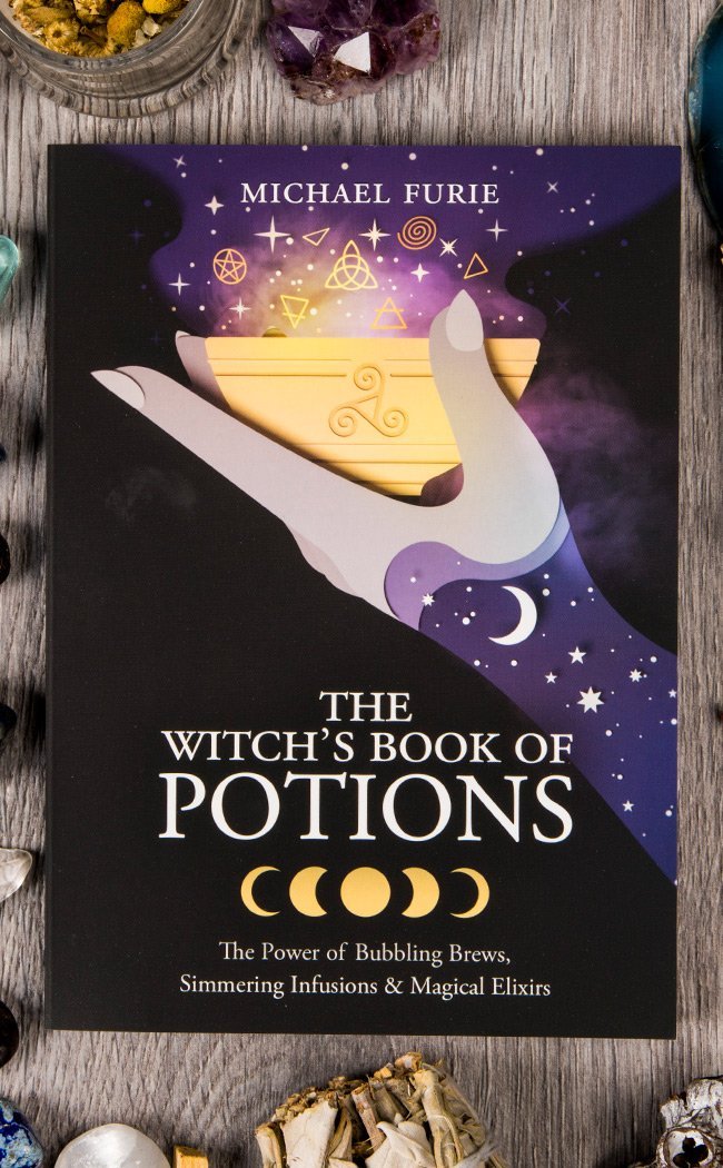 The Witch's Book of Potions-Occult Books-Tragic Beautiful
