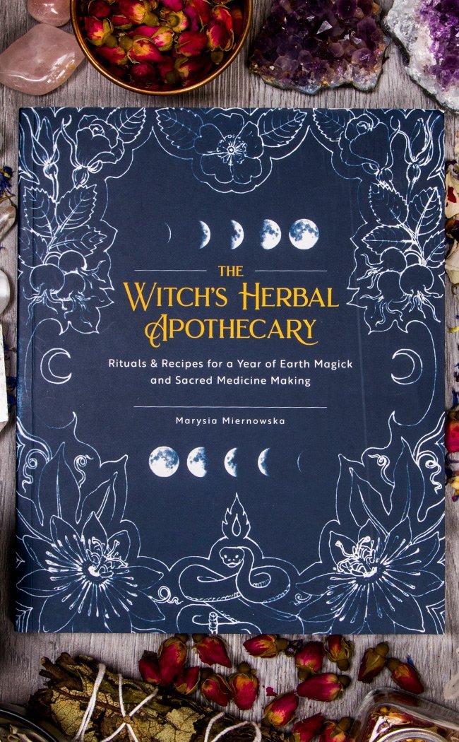 The Witch's Herbal Apothecary-Occult Books-Tragic Beautiful