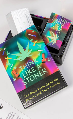 Think Like A Stoner Card Game-420-Tragic Beautiful