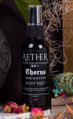 Thorns Rose Scented Body Mist-Aether-Tragic Beautiful