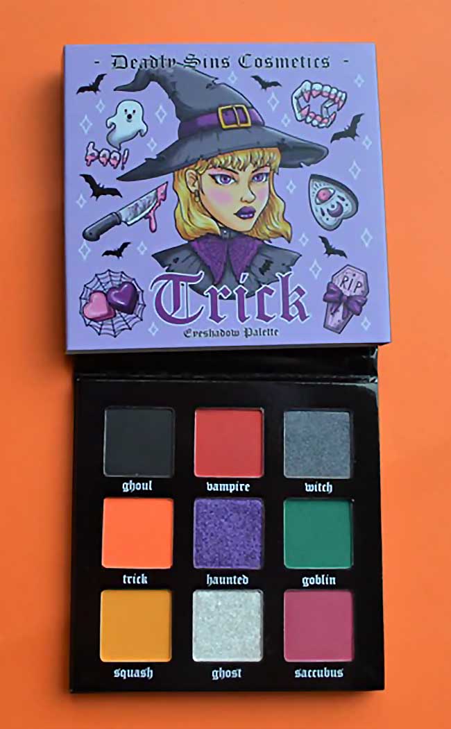 Trick Eyeshadow Palette-Deadly Sins Cosmetics-Tragic Beautiful