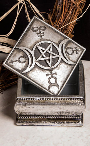 Triple Moon Box-Alchemy Gothic-Tragic Beautiful