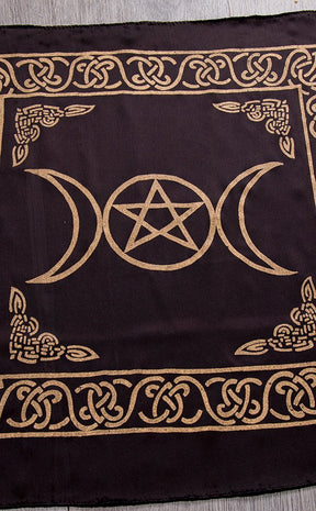 Triple Moon Satin Altar Cloth-TB-Tragic Beautiful