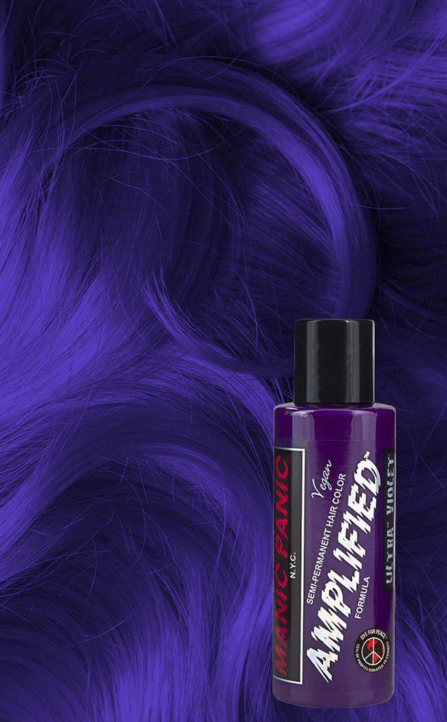 Amplified Ultra Violet Hair Dye-Manic Panic-Tragic Beautiful