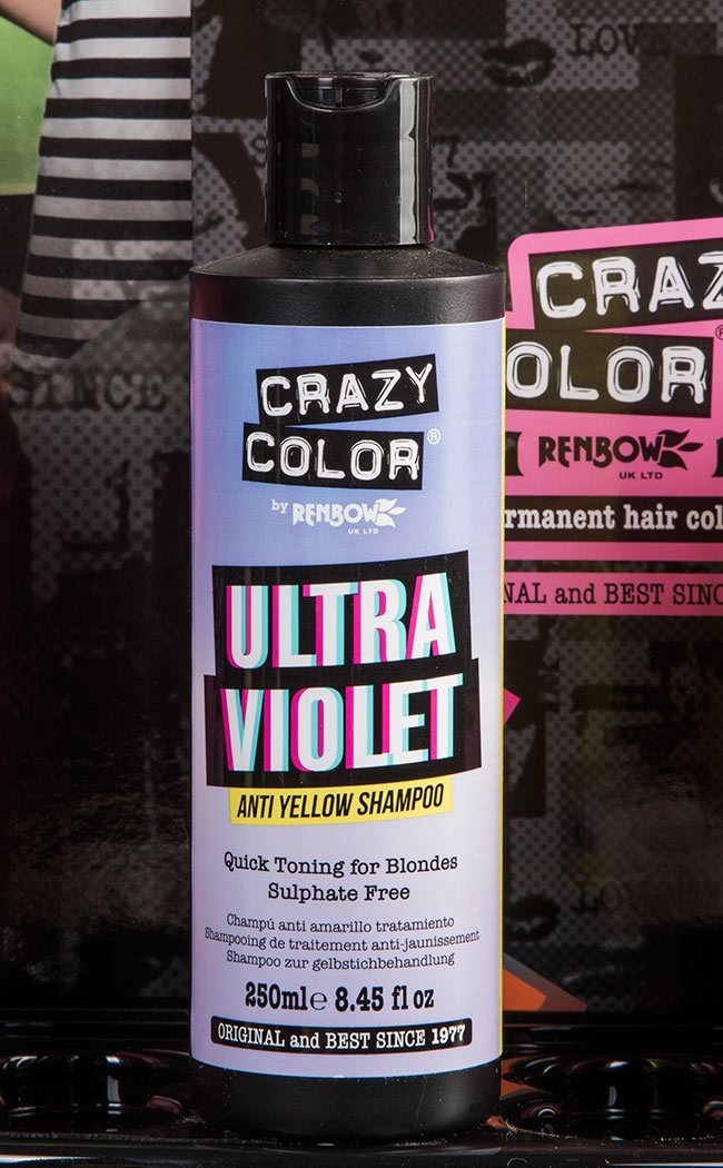 Ultraviolet No Yellow Shampoo-Crazy Color-Tragic Beautiful