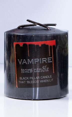 Vampire Pillar Candle | Small-Gothic Gifts-Tragic Beautiful