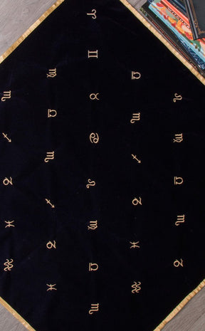 Velvet Astrology Altar Cloth-TB-Tragic Beautiful