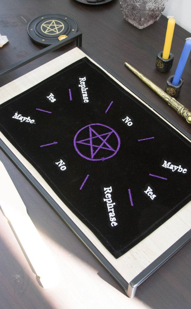 Velvet Pendulum Mat | Wicca & Pagan Altar Divination Tools | Australia