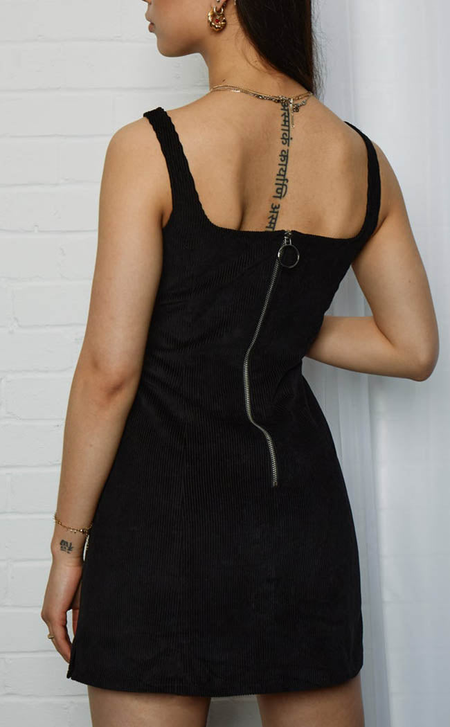 Verity Cord Mini Dress | Shop Retro Gothic Fashion - Tragic Beautiful Verity Cord Mini Dress | Shop Retro Gothic Fashion - Tragic Beautiful