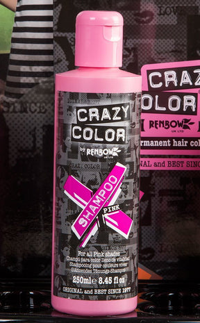 Vibrant Pink Shampoo-Crazy Color-Tragic Beautiful
