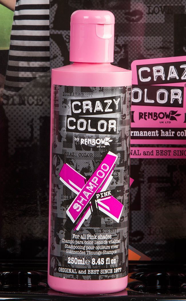 Vibrant Pink Shampoo-Crazy Color-Tragic Beautiful