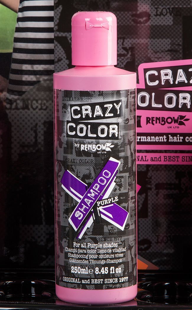 Vibrant Purple Shampoo-Crazy Color-Tragic Beautiful
