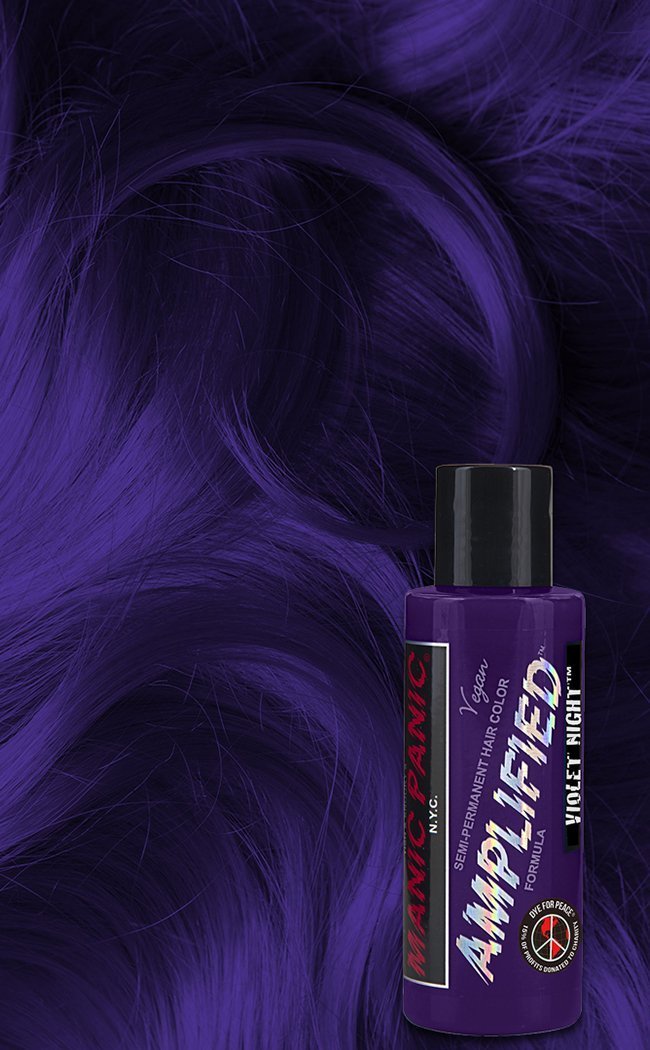 Amplified Violet Night Dye-Manic Panic-Tragic Beautiful