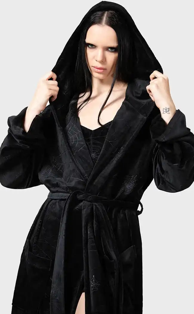 Webbed Robe | Killstar Australia | Alt Gothic Sleep & Lounge Wear