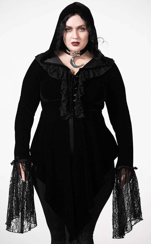Weira Hooded Top | Killstar Australia | Victorian Gothic Clothing