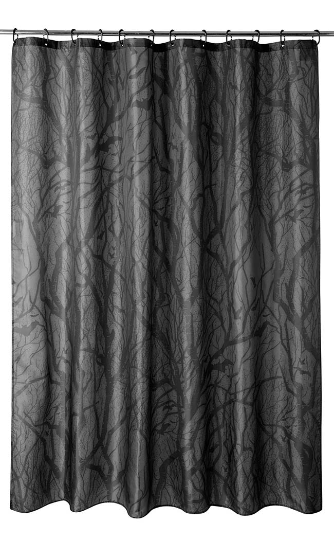Wicked Woods Shower Curtain-Killstar-Tragic Beautiful