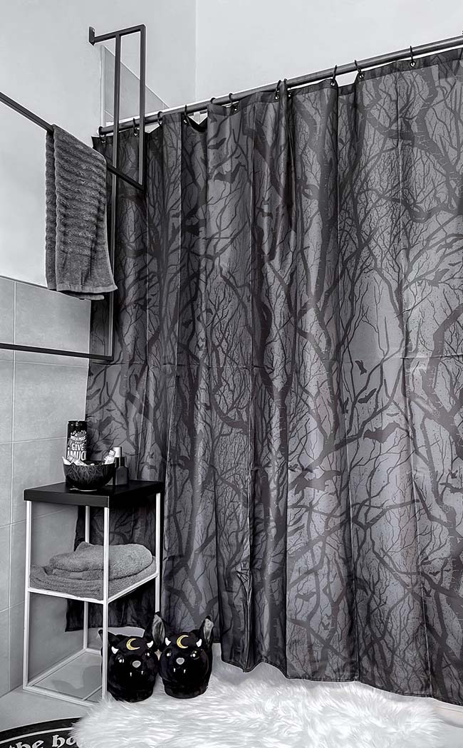 Wicked Woods Shower Curtain-Killstar-Tragic Beautiful