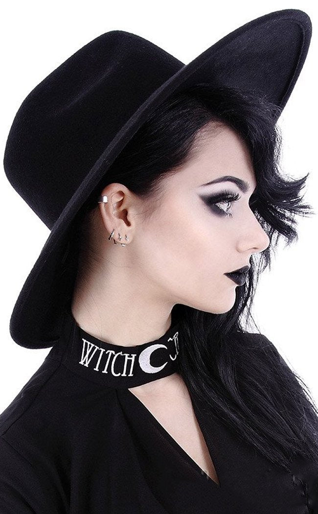 Wide Brim Witch Hat-Restyle-Tragic Beautiful