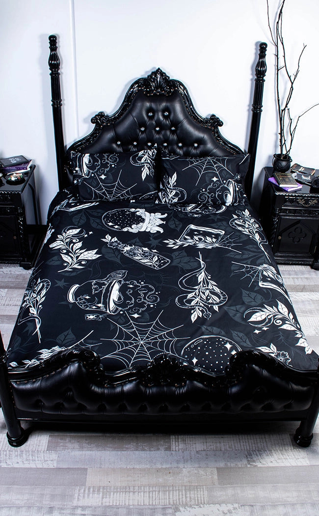 Wild Witch Quilt Cover Set & Pillowcases-The Haunted Mansion-Tragic Beautiful
