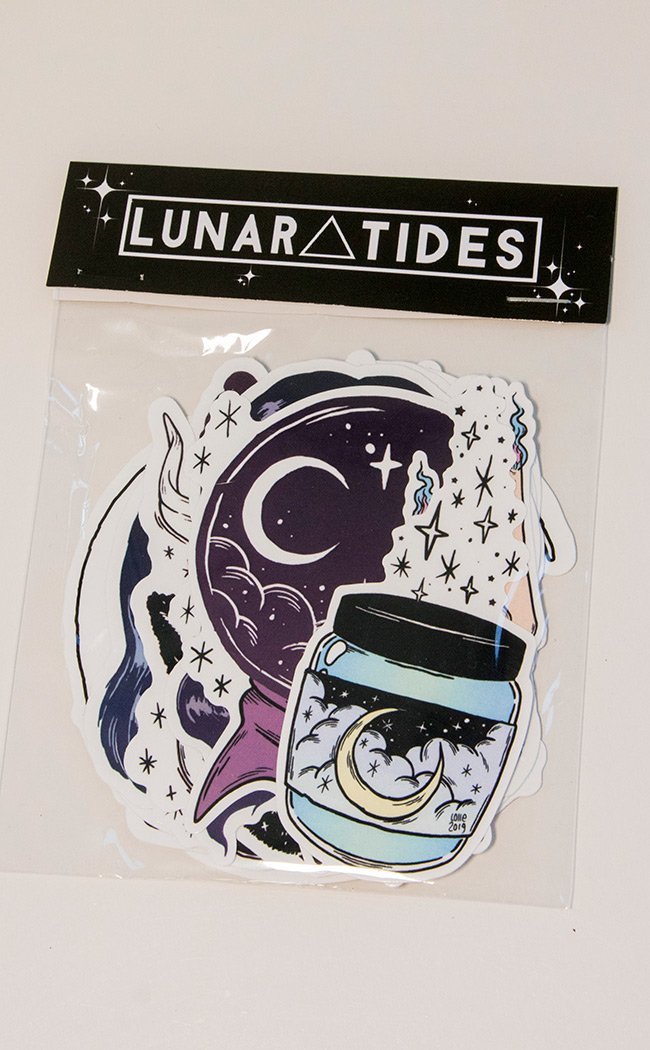 Witch Gang Sticker Pack-Lunar Tides-Tragic Beautiful