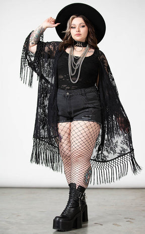 Witch Hazel Lace Kimono-Killstar-Tragic Beautiful
