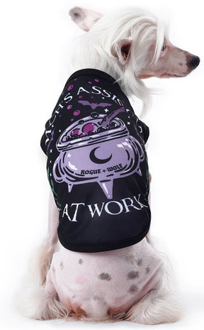 Witch's Assistant at Work Pet Vest-Rogue & Wolf-Tragic Beautiful