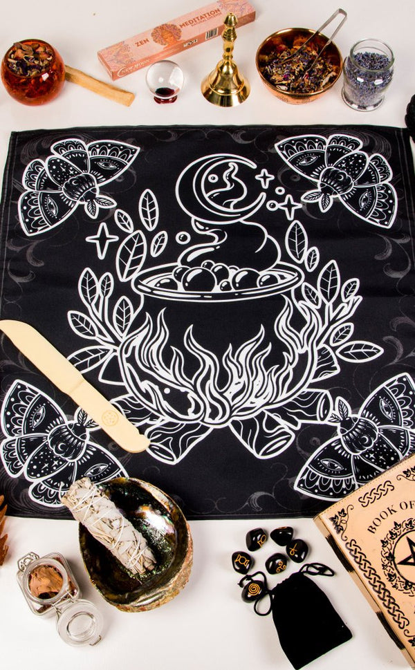 Cauldron Altar Cloth | Witchy Altar Accessories & Decor Australia