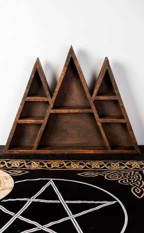 Wooden Mini Shelf | Pyramids-TB-Tragic Beautiful