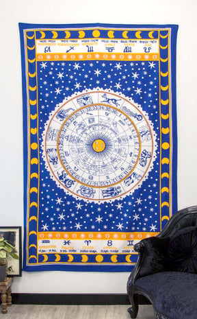 Zodiac Tapestry Throw-TB-Tragic Beautiful