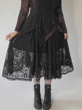 Oleanna Lace Skirt | Plus Size