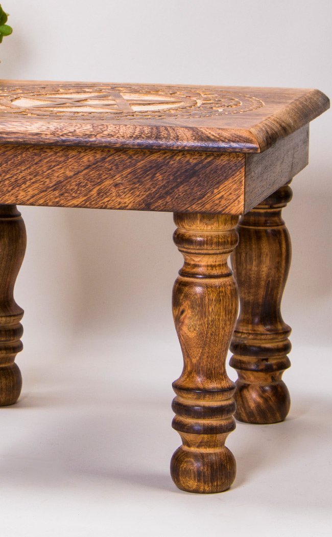 Altar Table Square Pentagram-TB-Tragic Beautiful