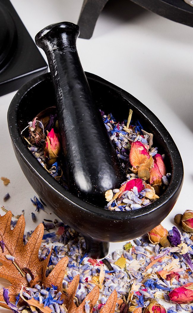 Wrought Iron Mortar and Pestle-TB-Tragic Beautiful